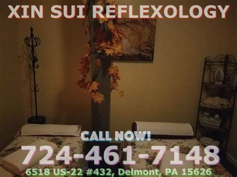 xin sui reflexology massage|xin sui reflexology delmont pa.